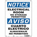 Safety Sign 14 in x 10 in Aluminum