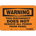 Safety Sign 7 in x 10 in Polyethylene