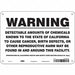 Safety Sign 10 Wx7 H 0.032 Thickness