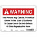 Safety Sign 10 Wx7 H 0.055 Thickness