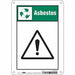 Safety Sign 10 in x 7 in Polyethylene