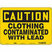 Safety Sign 10 in x 14 in Aluminum
