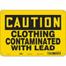 Safety Sign 7 inx10 in Polyethylene