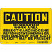 Safety Sign 7 in x 10 in Aluminum