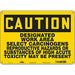 Safety Sign 10 in x 14 in Aluminum