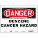 Safety Sign 7 inx10 in Vinyl