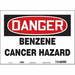 Safety Sign 10 in x 14 in Vinyl