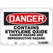 Safety Sign 7 in x 10 in Aluminum