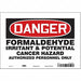 Safety Sign 7 inx10 in Vinyl