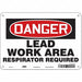 Safety Sign 7 in x 10 in Aluminum