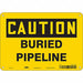 Safety Sign 7 in x 10 in Vinyl