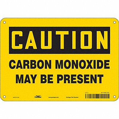 Safety Sign 7 inx10 in Vinyl