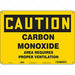 Safety Sign 10 inx14 in Polyethylene