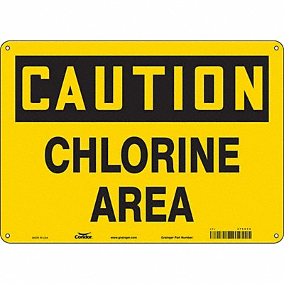 Safety Sign 10 inx14 in Vinyl