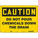 Safety Sign 10 in x 14 in Aluminum