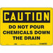 Safety Sign 10 inx14 in Polyethylene