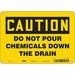 Safety Sign 7 inx10 in Vinyl
