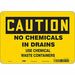 Safety Sign 7 inx10 in Vinyl