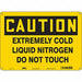 Safety Sign 10 inx14 in Polyethylene