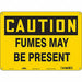 Safety Sign 10 in x 14 in Polyethylene