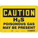 J8203 Safety Sign 7 in x 10 in Polyethylene