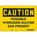 Safety Sign 7 in x 10 in Vinyl