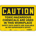 Safety Sign 10 in x 14 in Polyethylene