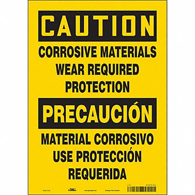 Safety Sign 14 inx10 in Vinyl