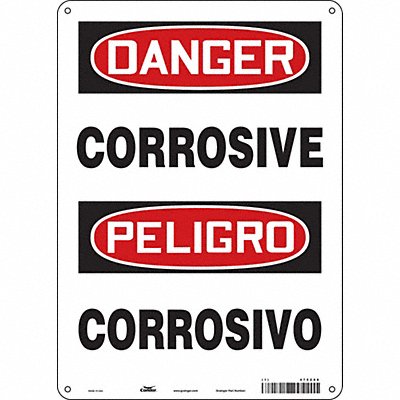 Safety Sign 14 in x 10 in Aluminum