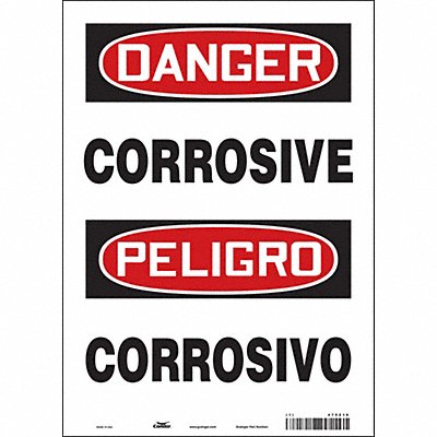 Safety Sign 14 inx10 in Vinyl