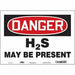 Safety Sign 10 inx14 in Vinyl