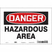 Safety Sign 7 in x 10 in Vinyl