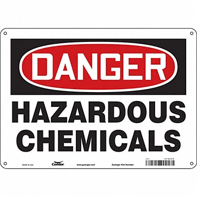 J6930 Safety Sign 10 inx14 in Aluminum