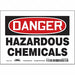 J6930 Safety Sign 5 inx7 in Vinyl