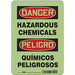 Safety Sign 10 in x 7 in Polyethylene
