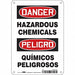 Safety Sign 10 in x 7 in Polyethylene