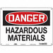Safety Sign 10 in x 14 in Aluminum
