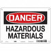 Safety Sign 7 inx10 in Polyethylene