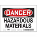 Safety Sign 5 in x 7 in Vinyl