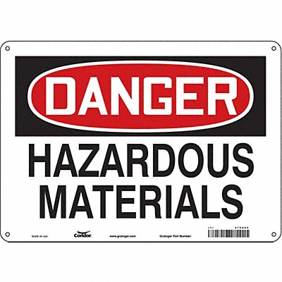 Safety Sign 10 in x 14 in Vinyl