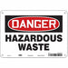 Safety Sign 7 inx10 in Polyethylene