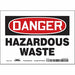 Safety Sign 5 inx7 in Vinyl