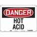 Safety Sign 10 in x 14 in Aluminum