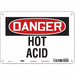 Safety Sign 7 in x 10 in Polyethylene