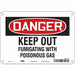 Safety Sign 7 in x 10 in Polyethylene