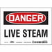 Safety Sign 5 in x 7 in Vinyl