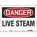 Safety Sign 10 in x 14 in Vinyl
