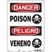 Safety Sign 14 in x 10 in Aluminum
