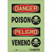 Safety Sign 10 in x 7 in Glow Vinyl