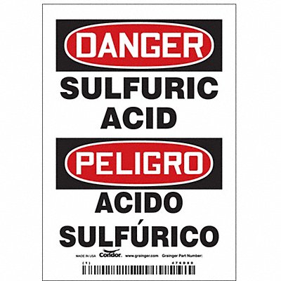 Safety Sign 5in x 3.5in Vinyl